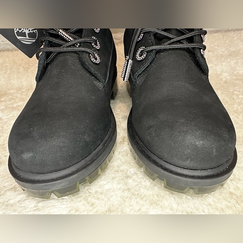 New JIMMY CHOO x Timberland embellished Swarovski boots Size 37 - Picture 9 of 15